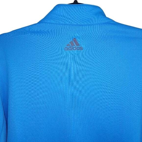 ADIDAS GOLF Pullover 1/2 Zip Hoodie Blue Men's Size M‎ - Picture 8 of 11